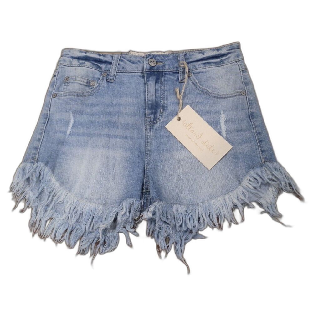 Altar'd State Women's Denim Blue Jean Shorts Size 26/3 NWT